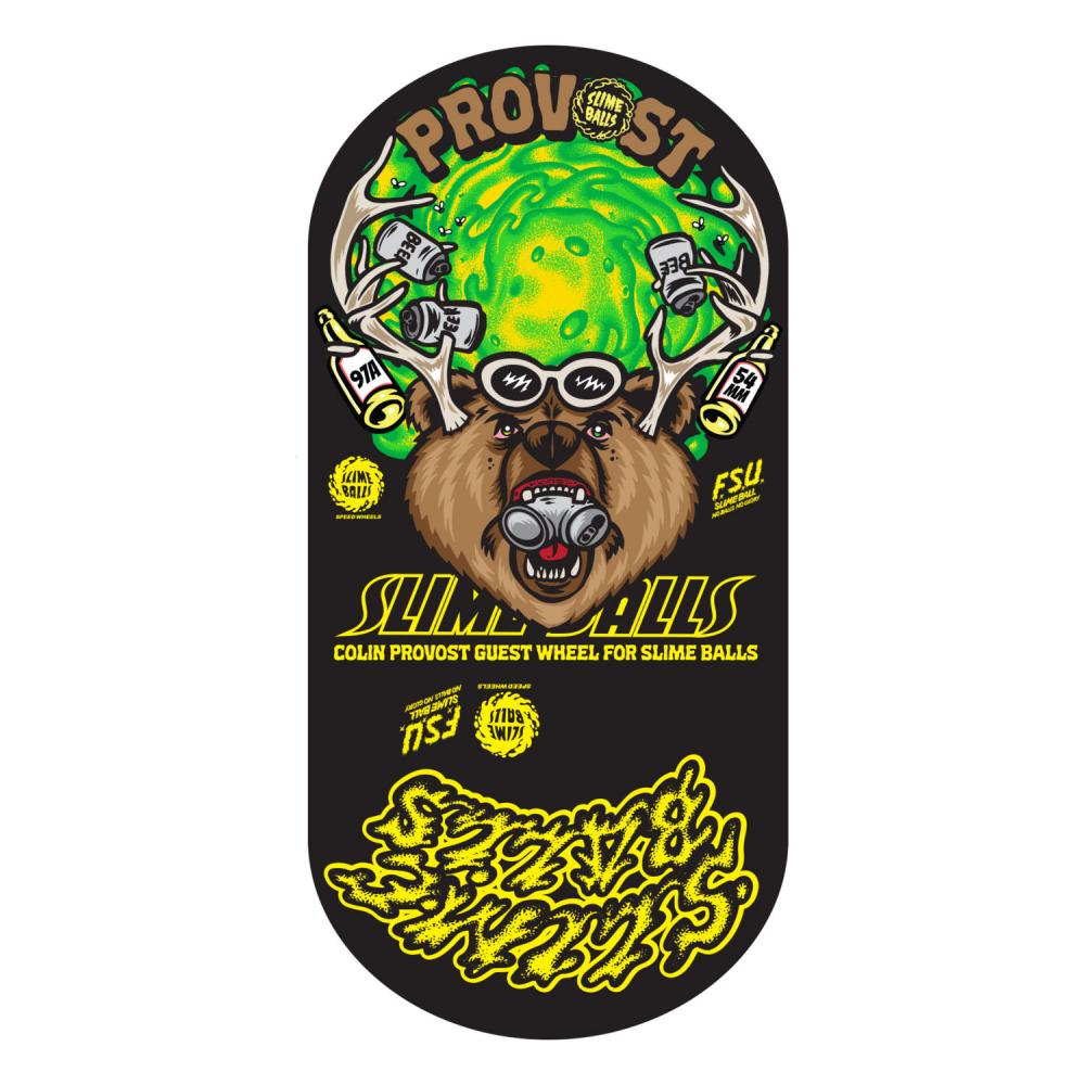 54 MM Slime Balls Wheels Collin Provost Beer Guest