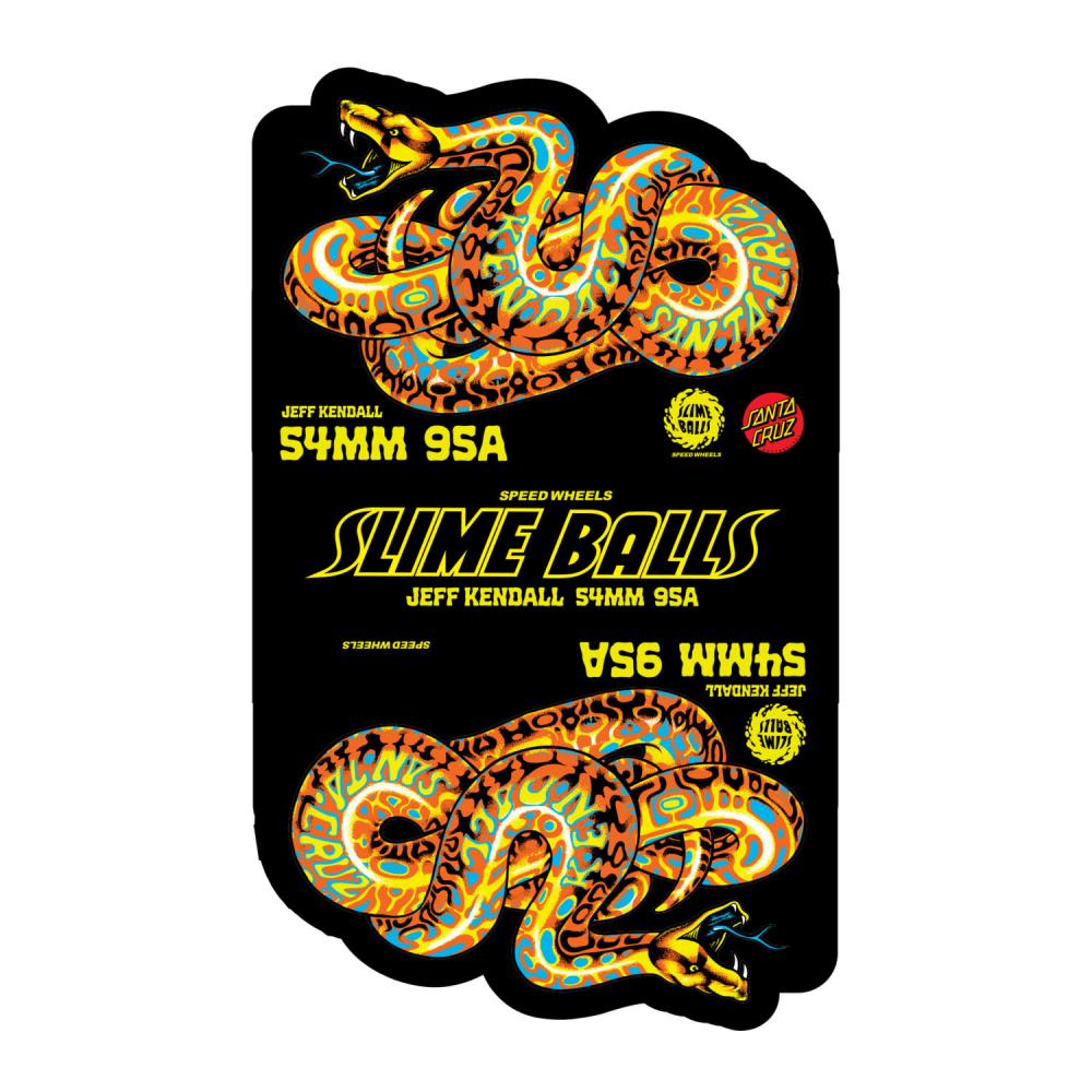 54 MM Slime Balls Wheels Jeff Kendall Snake Hardline 95