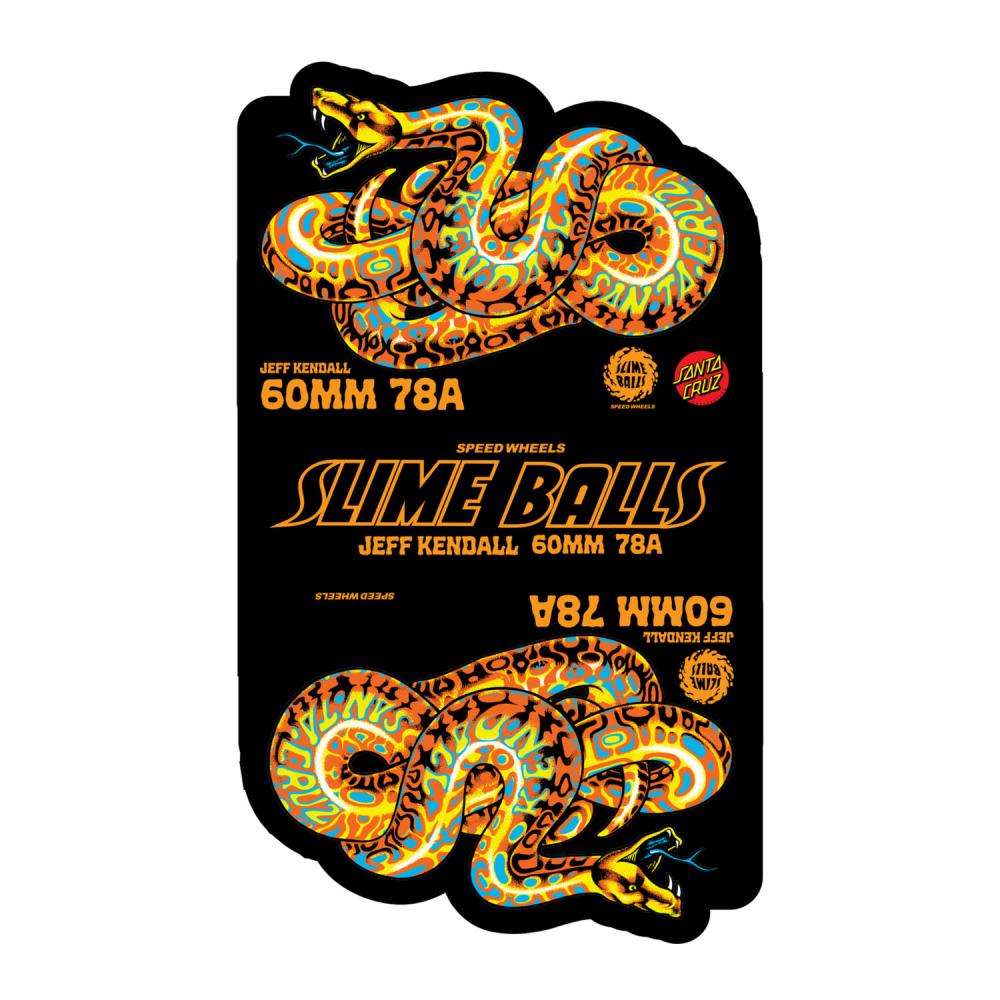 60 MM Slime Balls Wheels Jeff Kendall Snake OG Slime 78