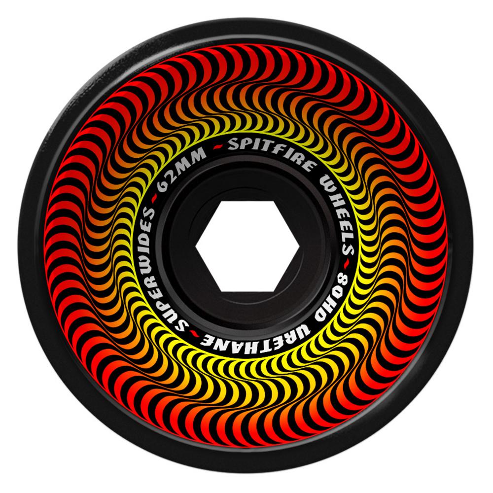 62 MM Spitfire Wheels Superwides 80HD
