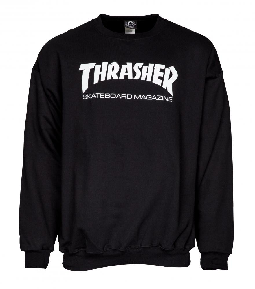 L ADULT Thrasher Crew Skate Mag