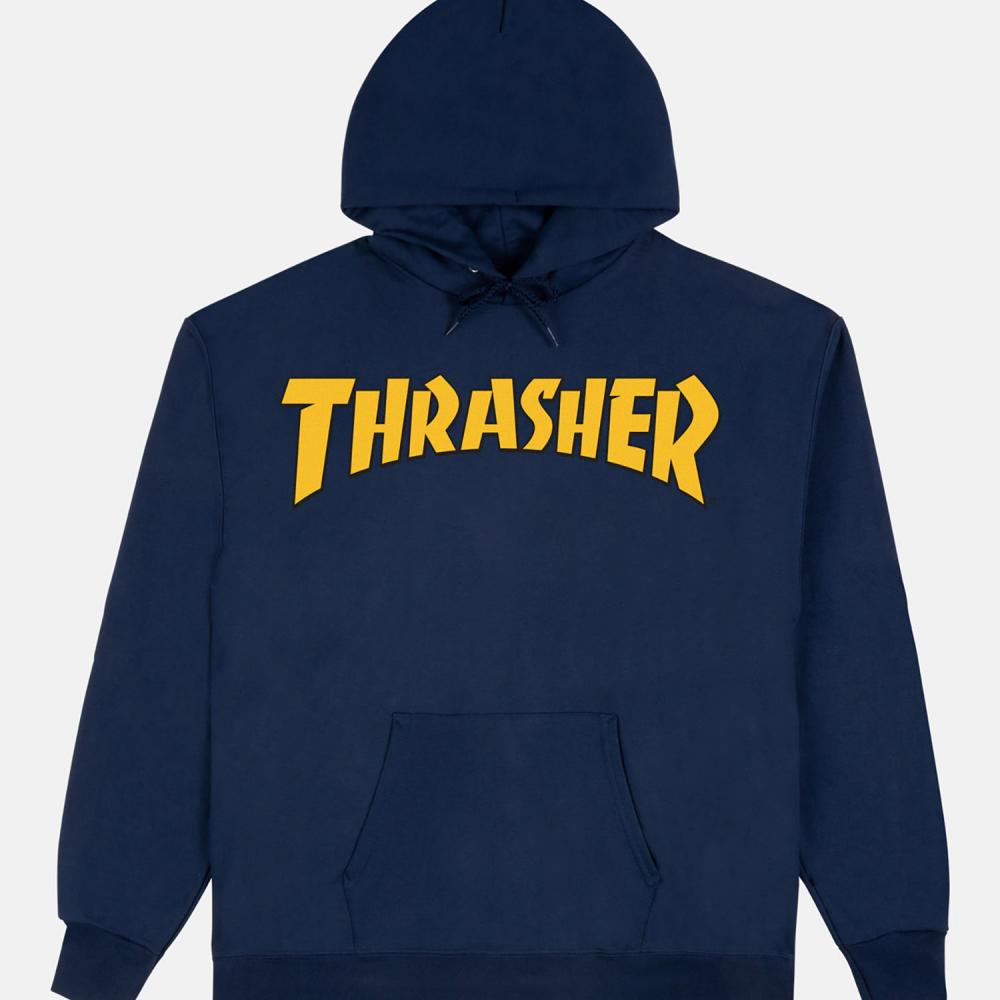 M ADULT Thrasher Hoody Cover Logo