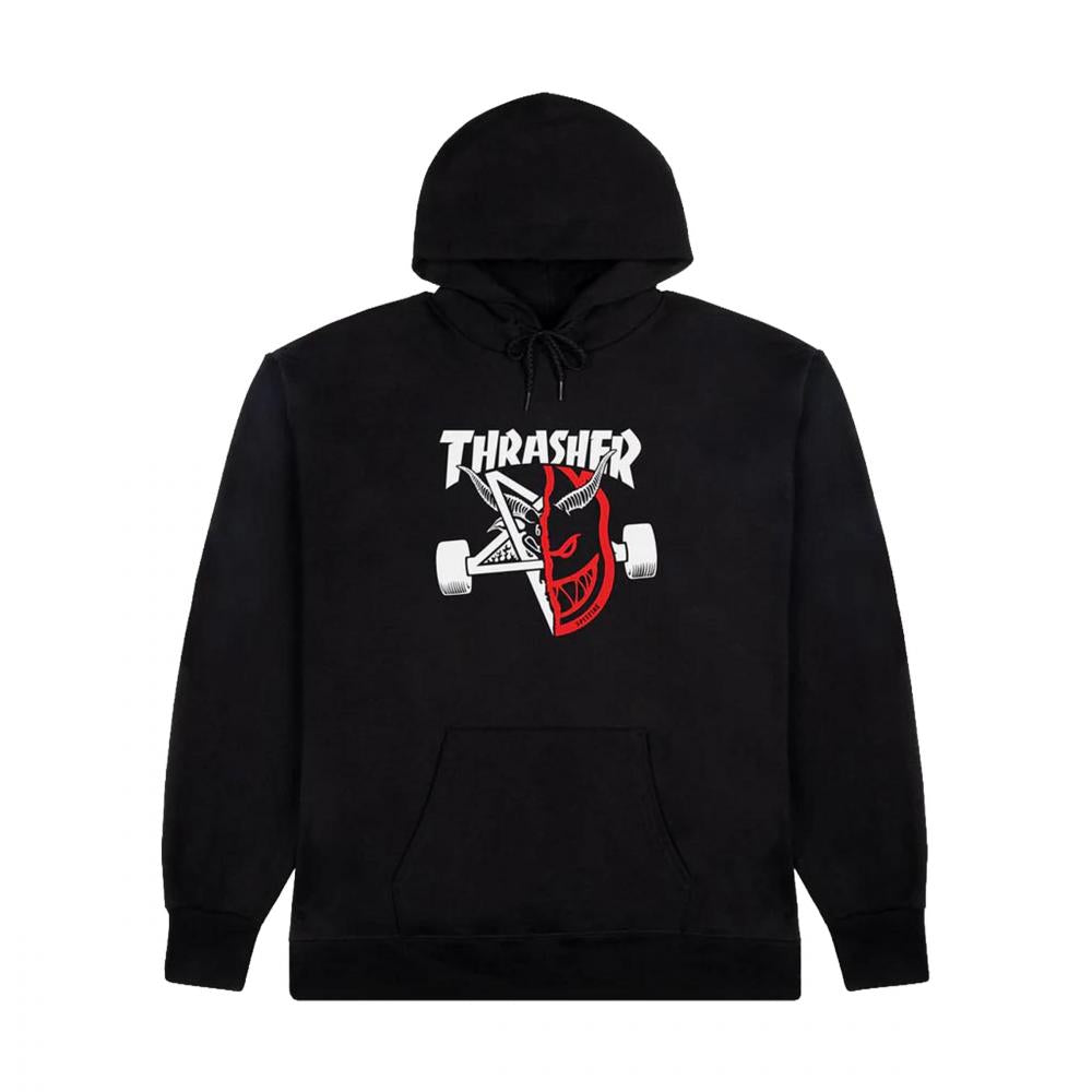 L ADULT Thrasher x Spitfire Hood Thrash & Burn