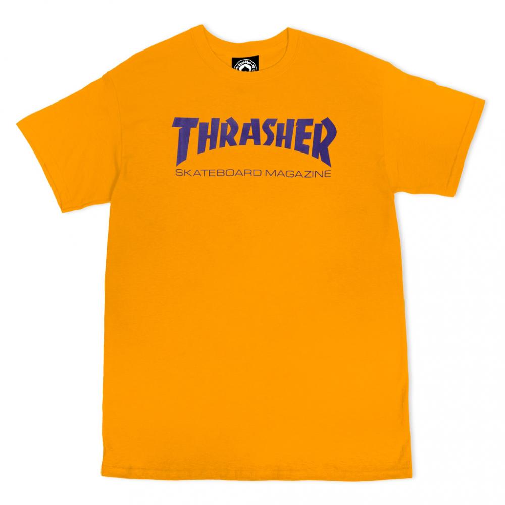 S ADULT Thrasher T-Shirt Skate Mag