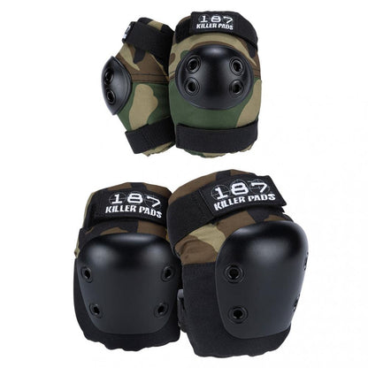 S/M ADULT 187 Killer Pads Combo Pack Knee & Elbow