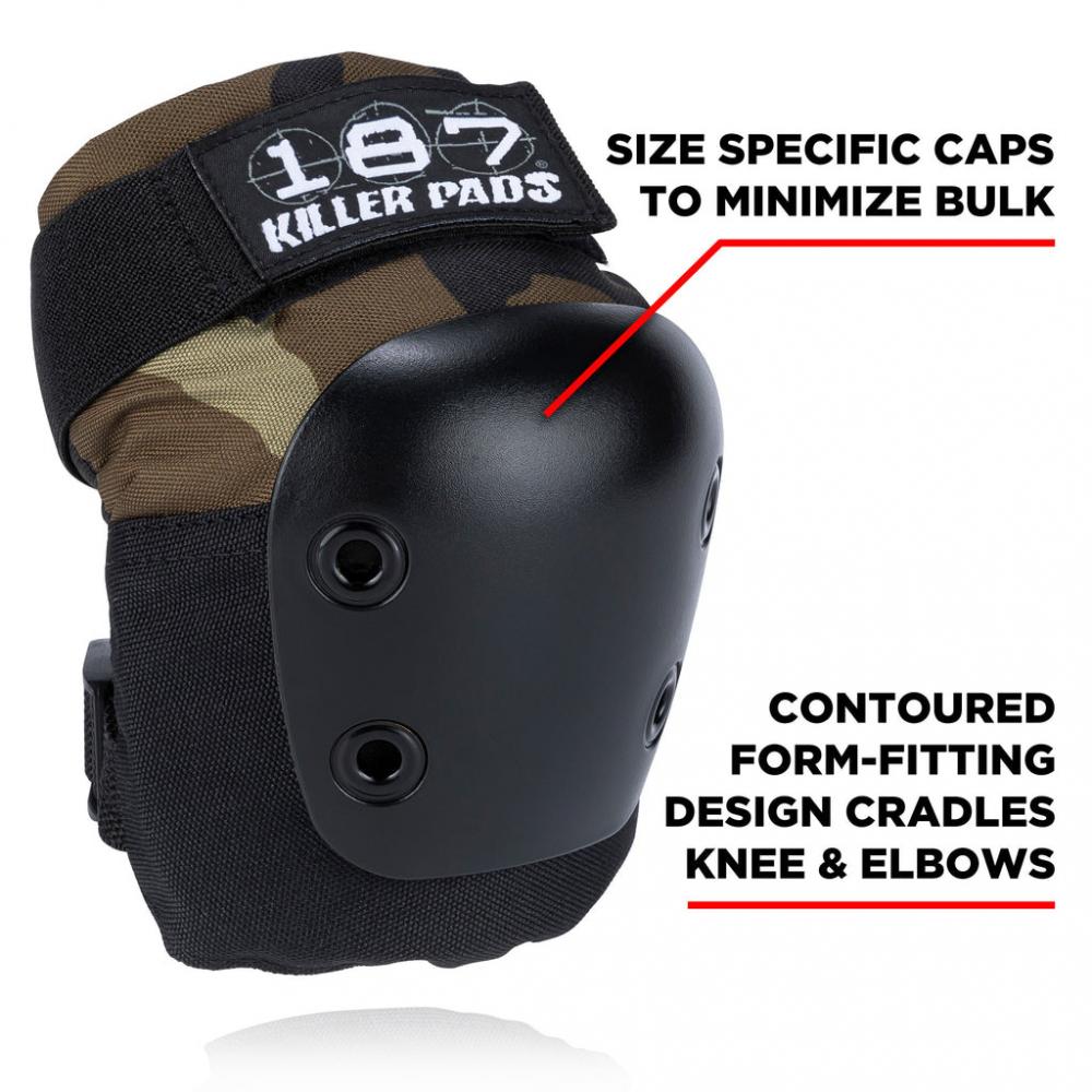 L/XL ADULT 187 Killer Pads Combo Pack Knee & Elbow