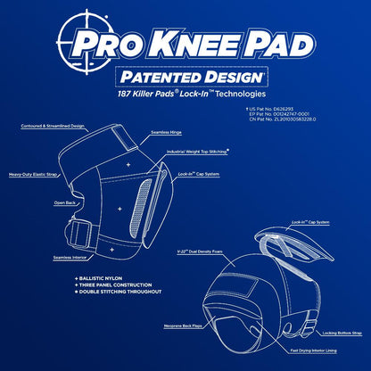 XS ADULT 187 Killer Pads Pro Knee