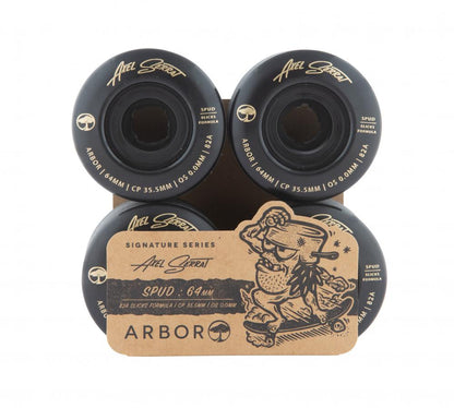 64 MM Arbor Signature Wheel Spud Axel Serrat 82a