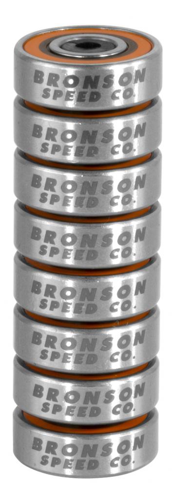 8 MM Bronson Speed Co. Bearings G3 (Pack of 8)