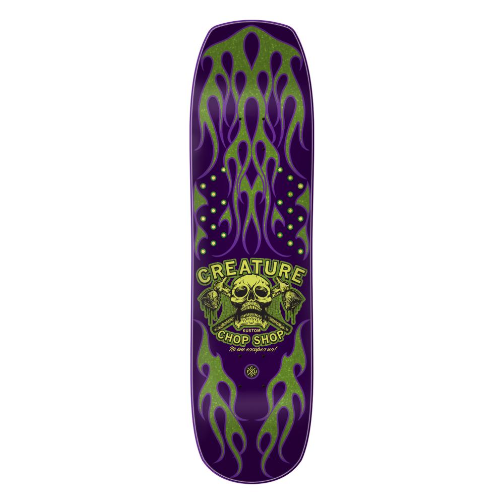 8.5IN Creature Team Deck Chop Shop Flame