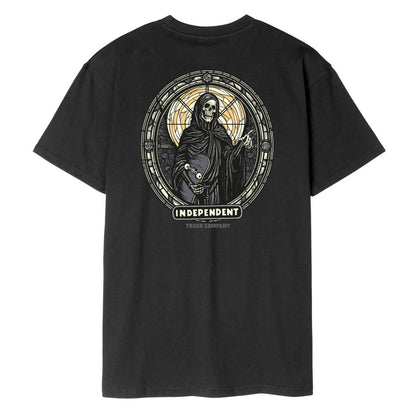 S ADULT Independent T-Shirt ITC Stained