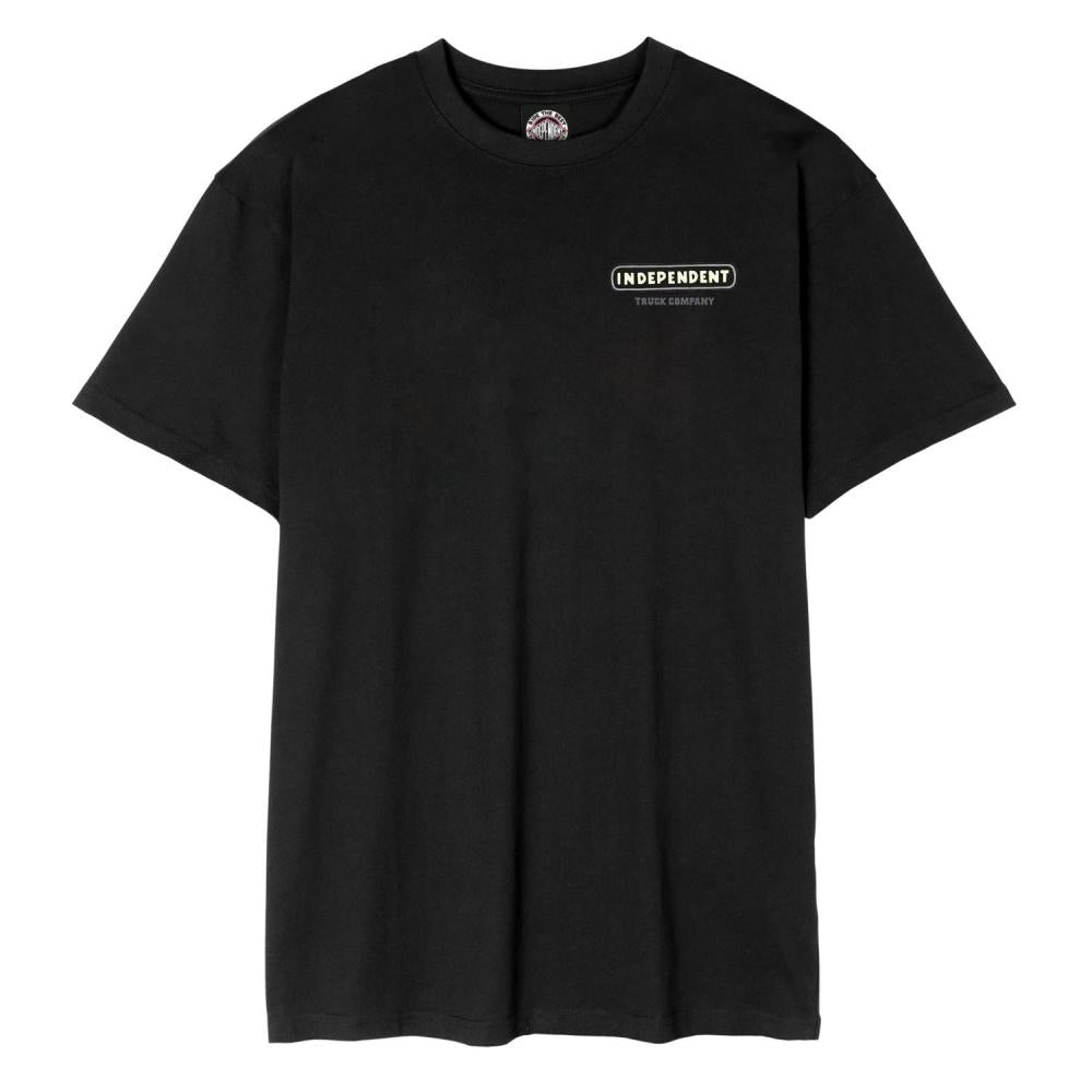 S ADULT Independent T-Shirt ITC Stained