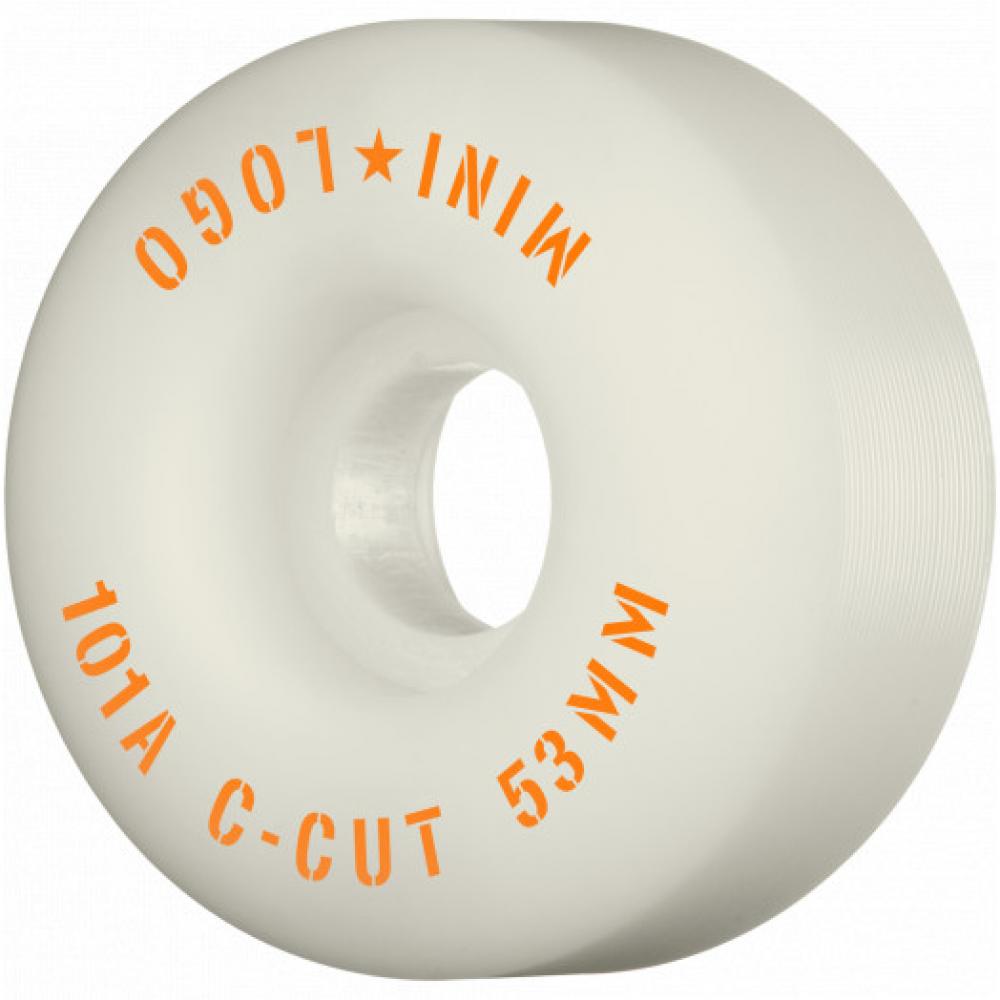 53 MM Mini Logo Wheels C-Cut 2 101a