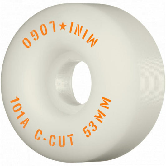 53 MM Mini Logo Wheels C-Cut 2 101a