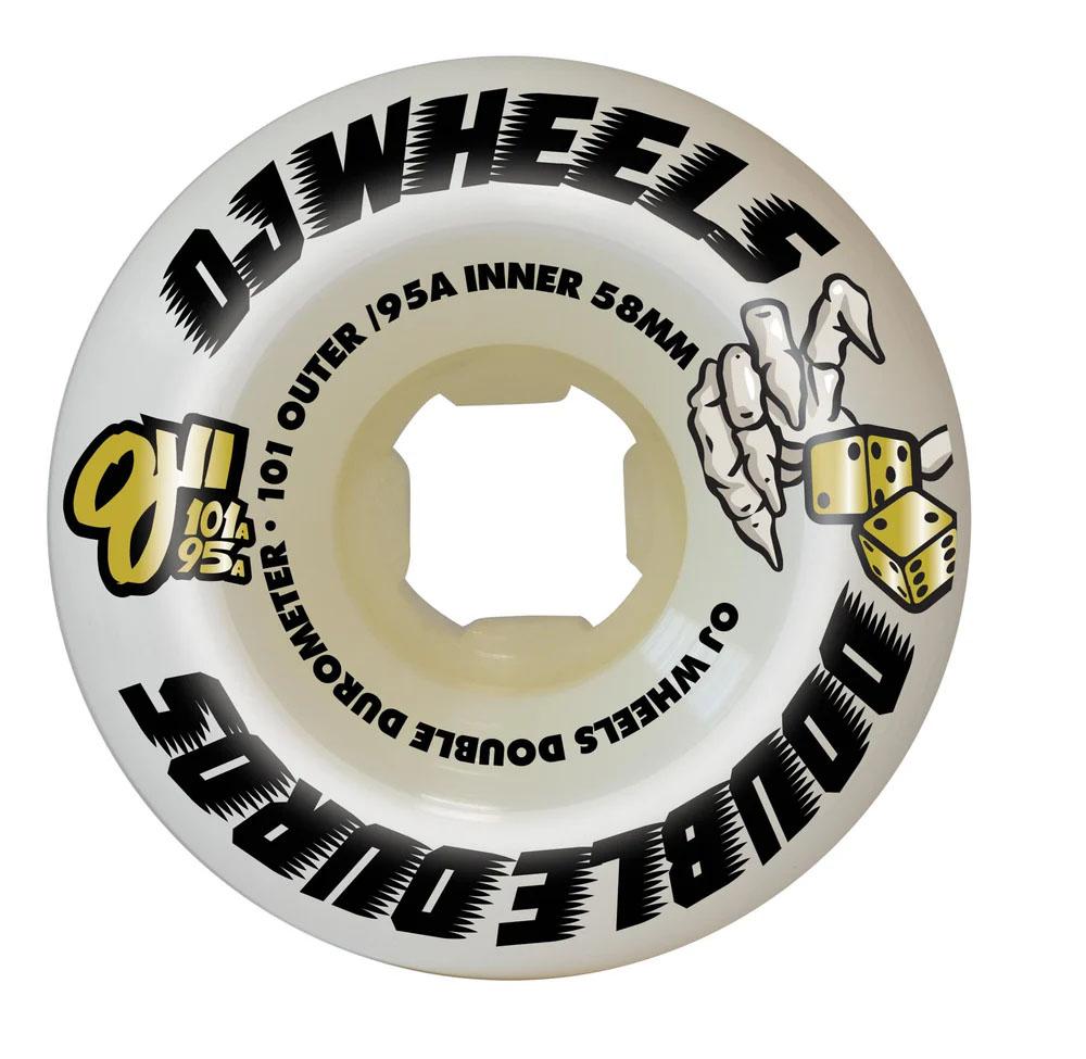 58 MM OJ Double Duro Wheels Double Duro 101a/95a