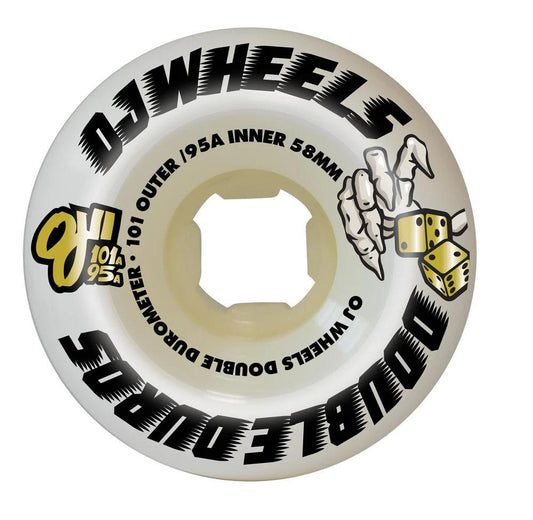 58 MM OJ Double Duro Wheels Double Duro 101a/95a