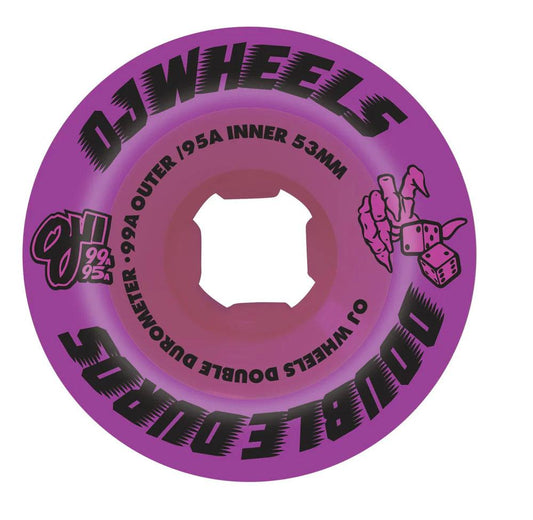 53 MM OJ Double Duro Wheels Double Duro 99a/95a