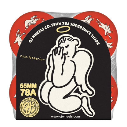 55 MM OJ Wheels Boserio Holy Angels Super 78a