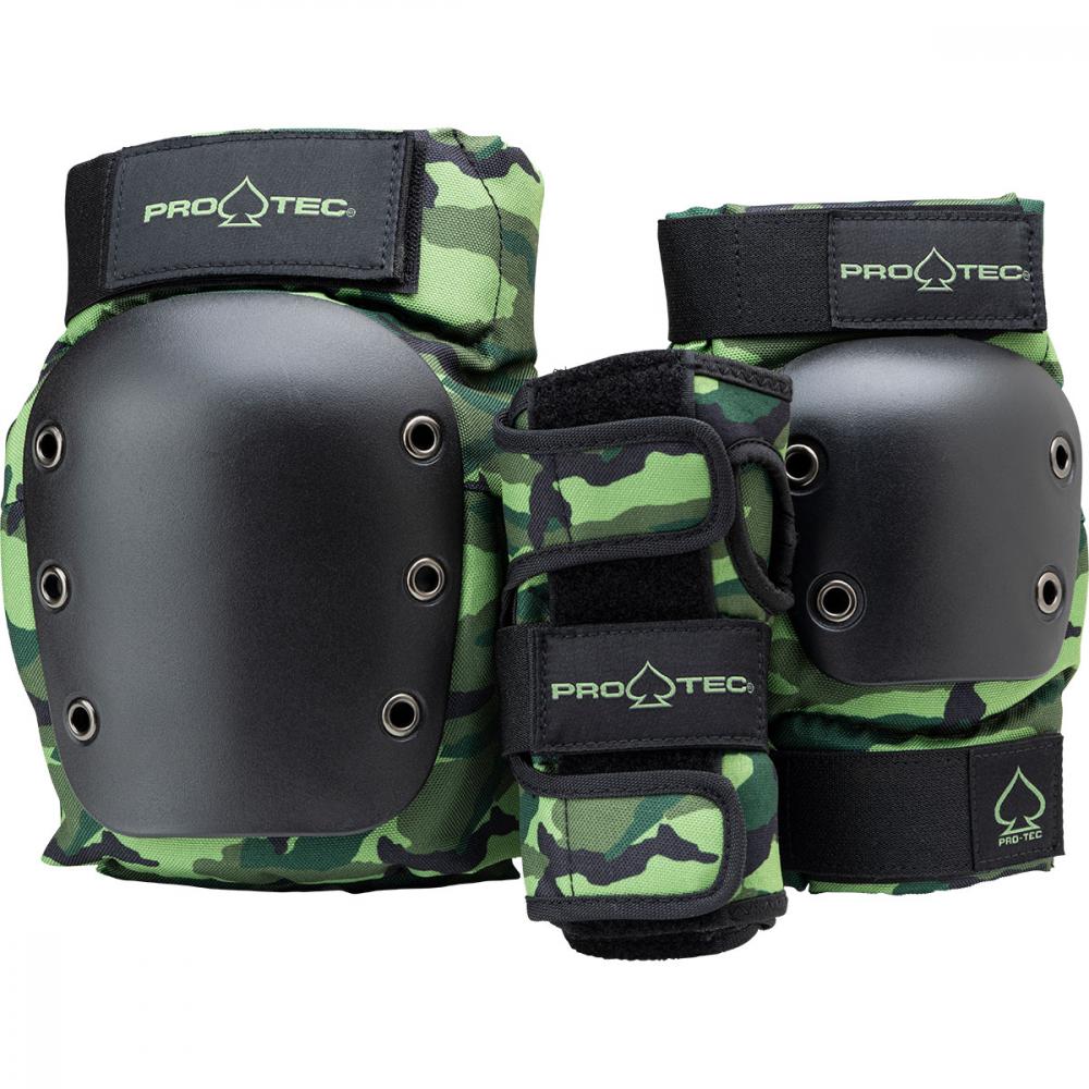 YM YOUTH Pro-Tec Pads Street Gear Junior 3 Pack Open