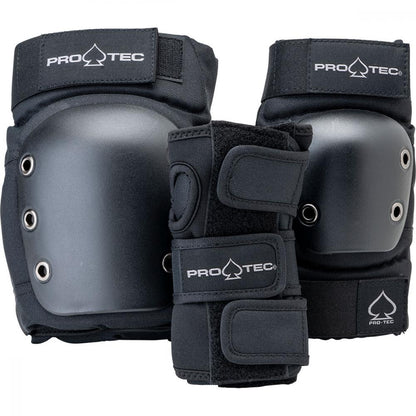 YM YOUTH Pro-Tec Pads Street gear Junior 3 Pack Open