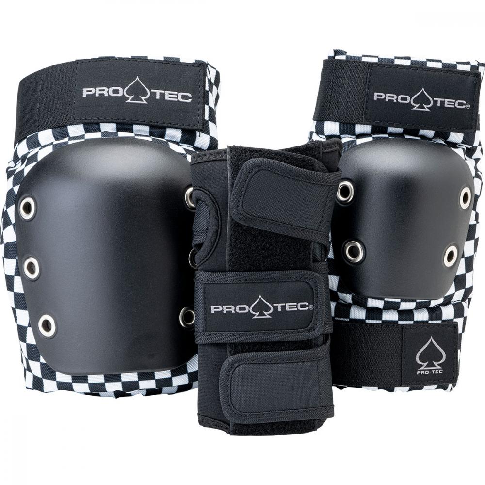 YM YOUTH Pro-Tec Pads Street Gear Junior 3 Pack Open