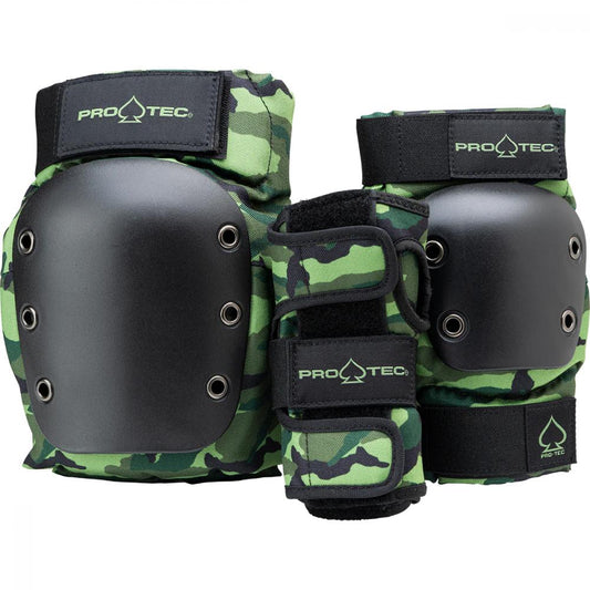 M ADULT Pro-Tec Pads Street Adult 3-PK Pad Set Open
