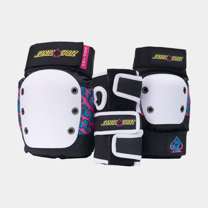 S ADULT Pro-Tec Pads Street 3-PK Pad Set Santa Cruz