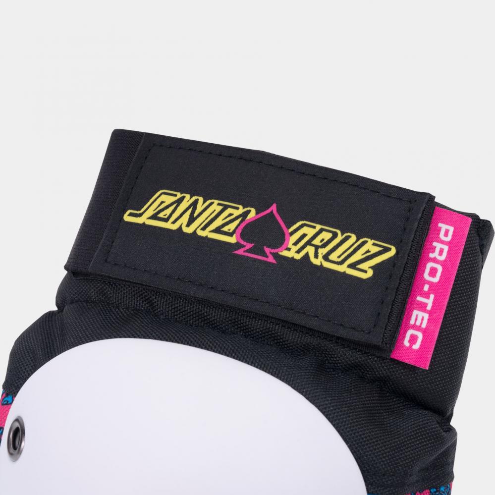 L ADULT Pro-Tec Pads Street 3-PK Pad Set Santa Cruz