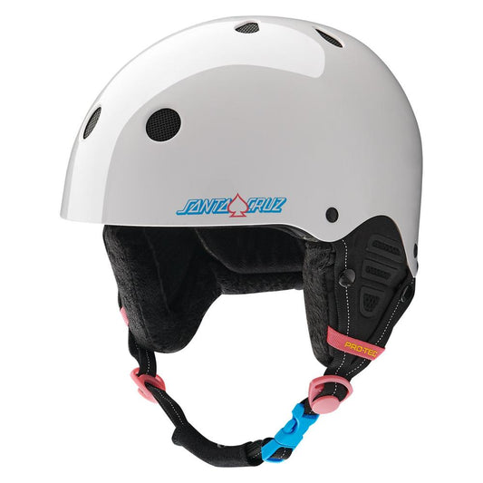 S/M ADULT Pro-Tec Helmet Low Pro Snow Santa Cruz