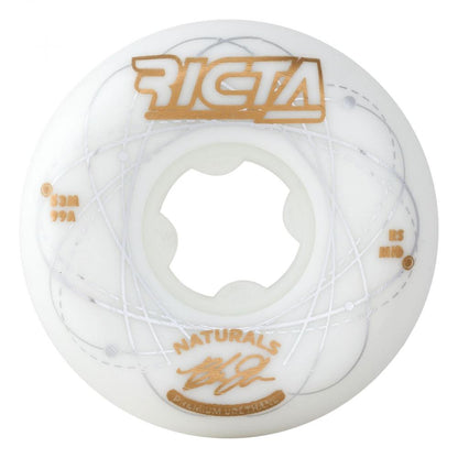 53 MM Ricta Wheels Orbital Naturals Mid 99a