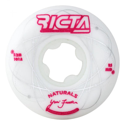52 MM Ricta Wheels Orbital Naturals Mid 101a