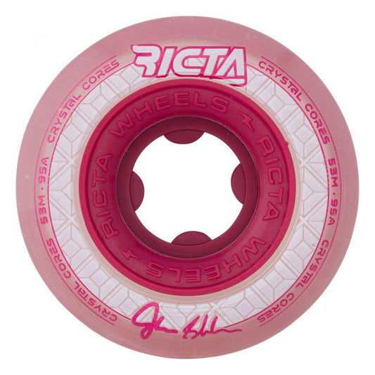 53 MM Ricta Wheels Crystal Cores 95a