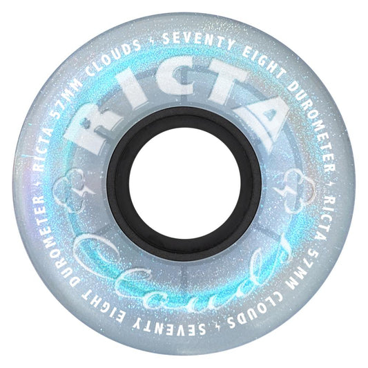 57 MM Ricta Wheels Iridescent Clouds 78a