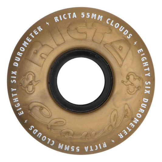 55 MM Ricta Wheels 55mm Clouds Metallic Gold
