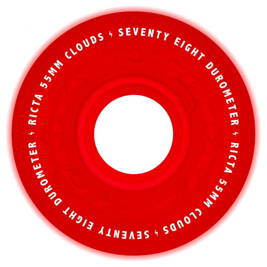 55 MM Ricta Wheels Clouds GITD 78a
