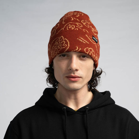 O/S ADULT Santa Cruz Beanie Contour Hand Repeat