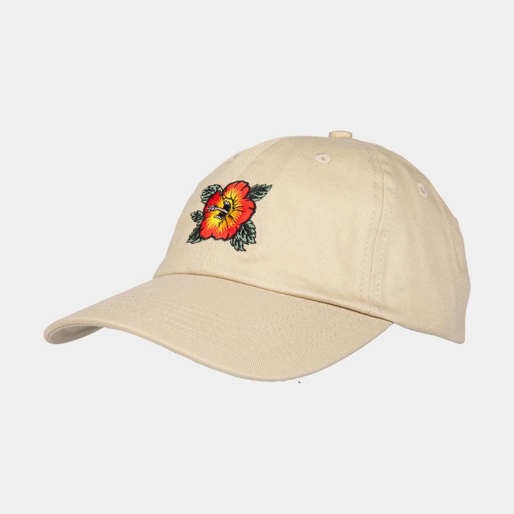 O/S ADULT Santa Cruz Cap Screaming Hibiscus Cap