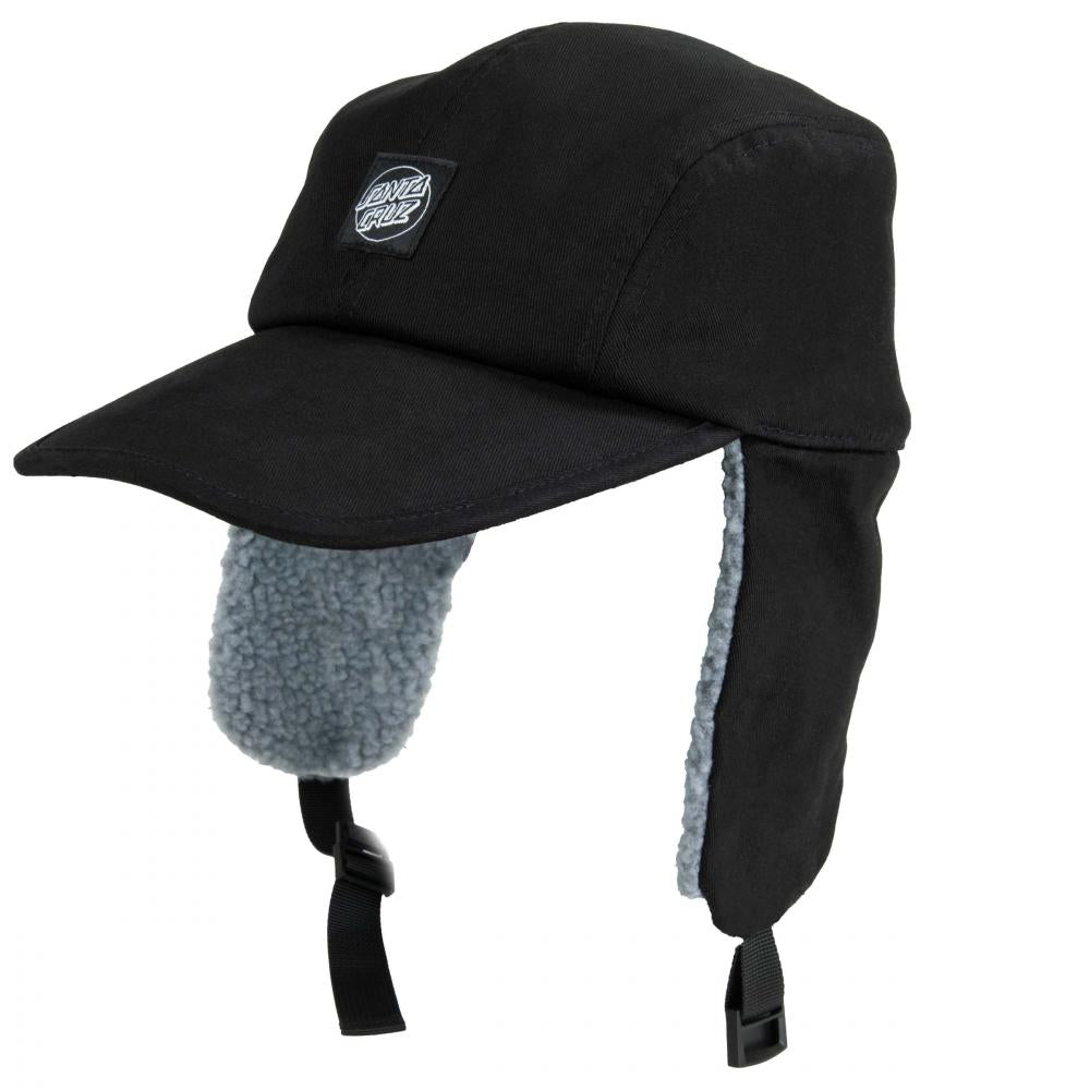 O/S ADULT Santa Cruz Cap Opus Dot Label Trapper Hat