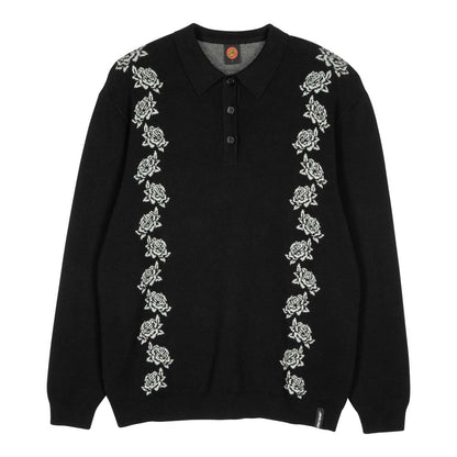 S ADULT Santa Cruz Knit Crew Donnie Polo Knit Crew