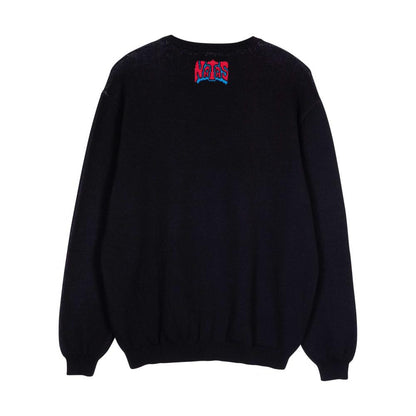 M ADULT Santa Cruz Knit Crew Natas SC Panther Knit Crew