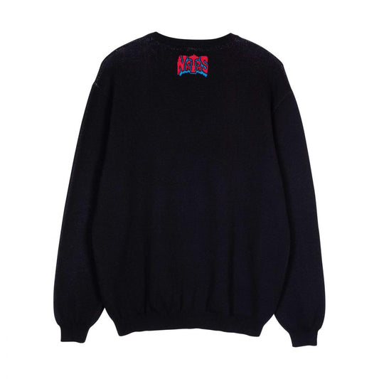 M ADULT Santa Cruz Knit Crew Natas SC Panther Knit Crew