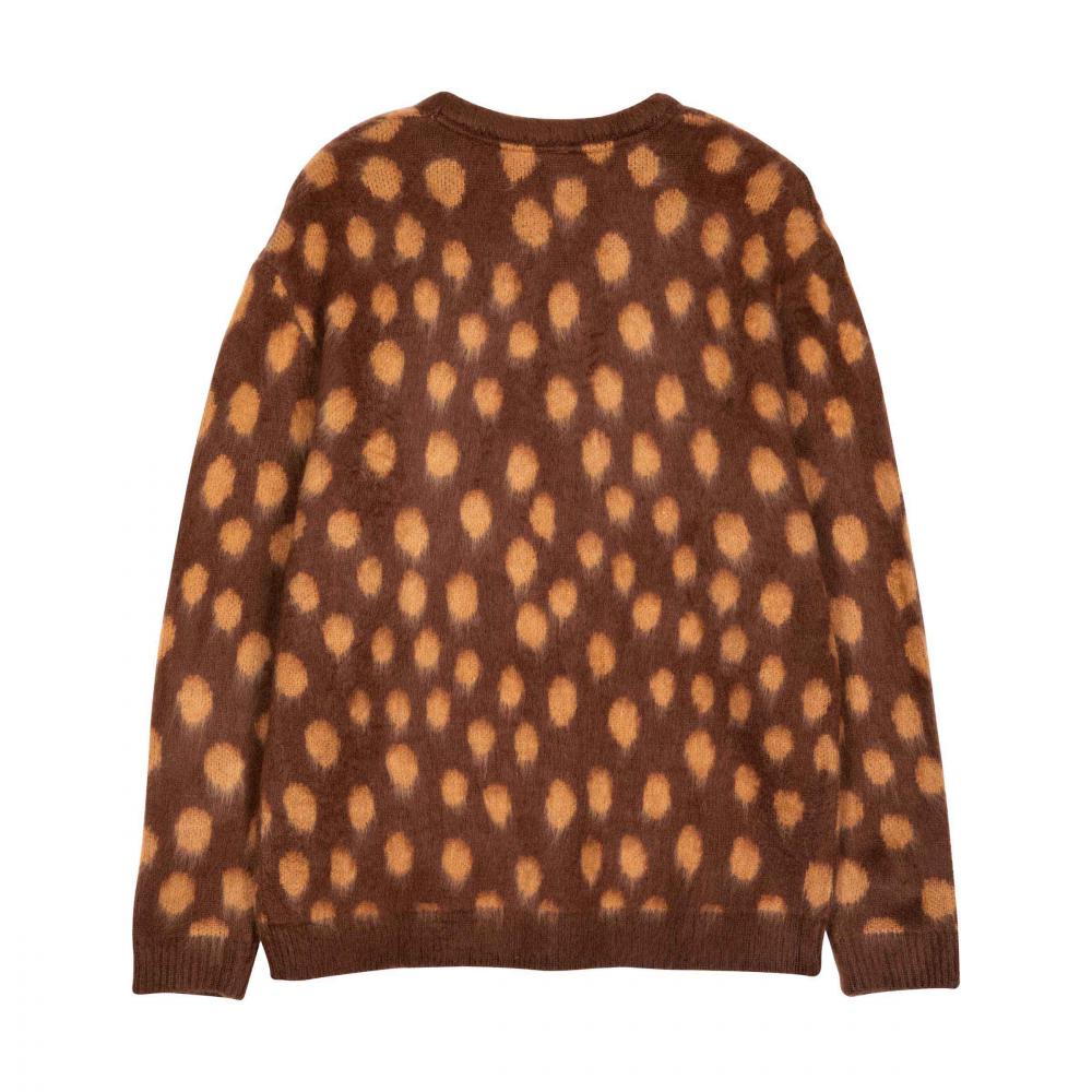 L ADULT Santa Cruz Knit Crew Jaguar Knit Crew