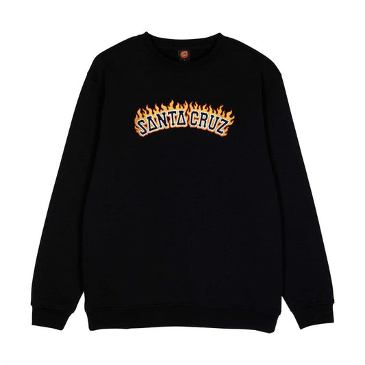 M ADULT Santa Cruz Crew Burnt Collegiate Crew