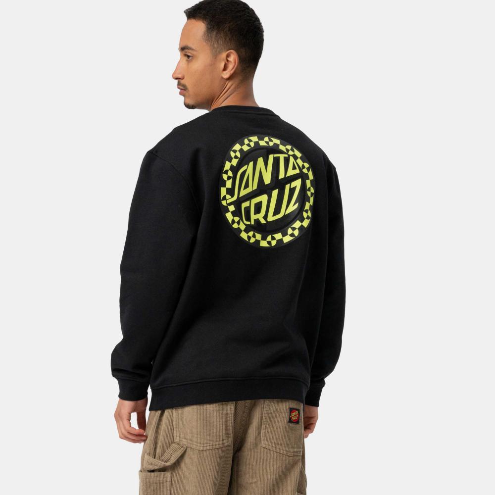 S ADULT Santa Cruz Crew Malba Crash Dot Crew