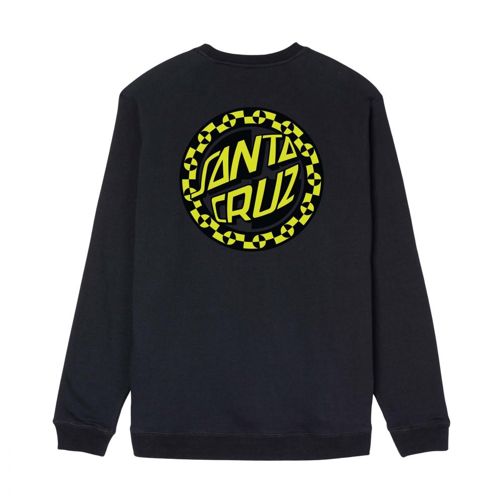 L ADULT Santa Cruz Crew Malba Crash Dot Crew