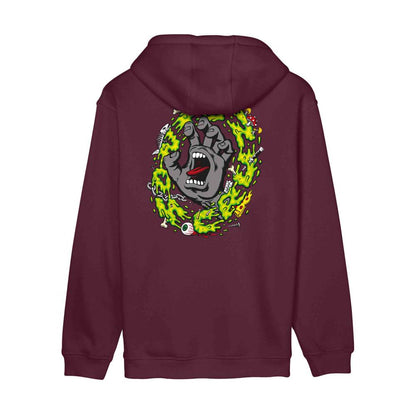 M ADULT Santa Cruz Hood Slime Scream Hood