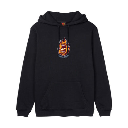 L ADULT Santa Cruz Hood Screaming Flame Front Hood