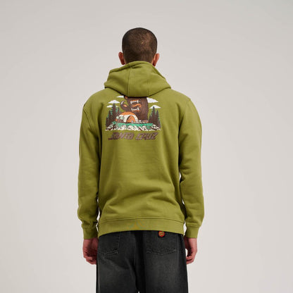 M ADULT Santa Cruz Hood Screaming Grizzly Hood