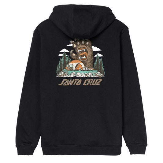M ADULT Santa Cruz Hood Screaming Grizzly Hood