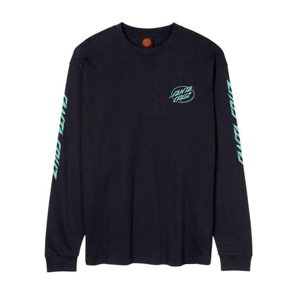 S ADULT Santa Cruz Longsleeve T-Shirt Cyber Dot LS T-Shirt